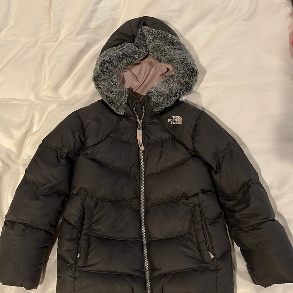 North Face puffer coat